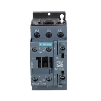 Stycznik mocy 25A 3P 230V AC 1Z 1R S0 3RT2026-1AP00