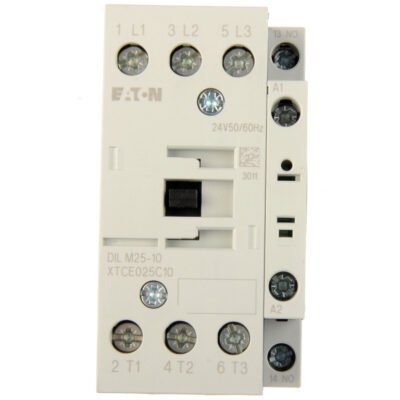 Stycznik mocy 25A 3P 24V AC 1Z 0R DILM25-10 (24V50/60HZ) 277136