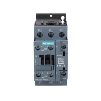 Stycznik mocy 25A 3P 24V AC 1Z 1R S0 3RT2026-1AB00