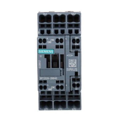 Stycznik mocy 25A 3P 24V DC 1Z 1R S0 3RT2026-2BB40