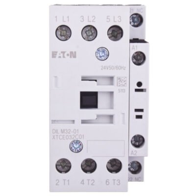 Stycznik mocy 32A 3P 24V AC 0Z 1R DILM32-01(24V50/60HZ) 277296