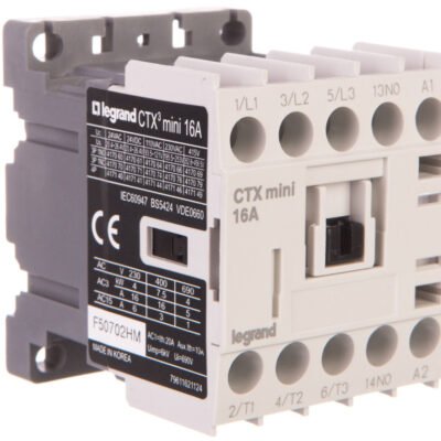 Stycznik mocy 3P 16A 230V AC 0Z 1R CTX3 MINI 417066
