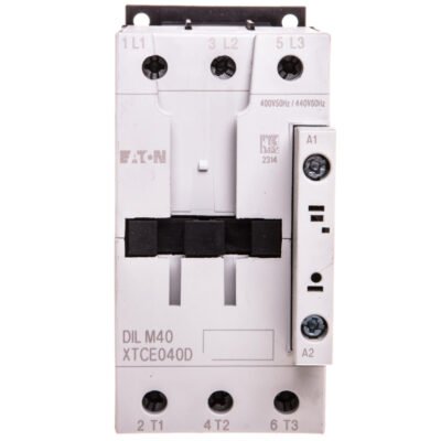 Stycznik mocy 40A 3P 400VAC 0Z 0R DILM40(400V50HZ,440V60HZ) 277768