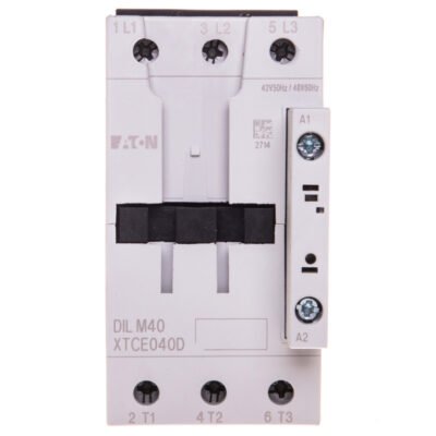 Stycznik mocy 40A 3P 42V AC 0Z 0R DILM40(42V50HZ,48V60HZ) 277762