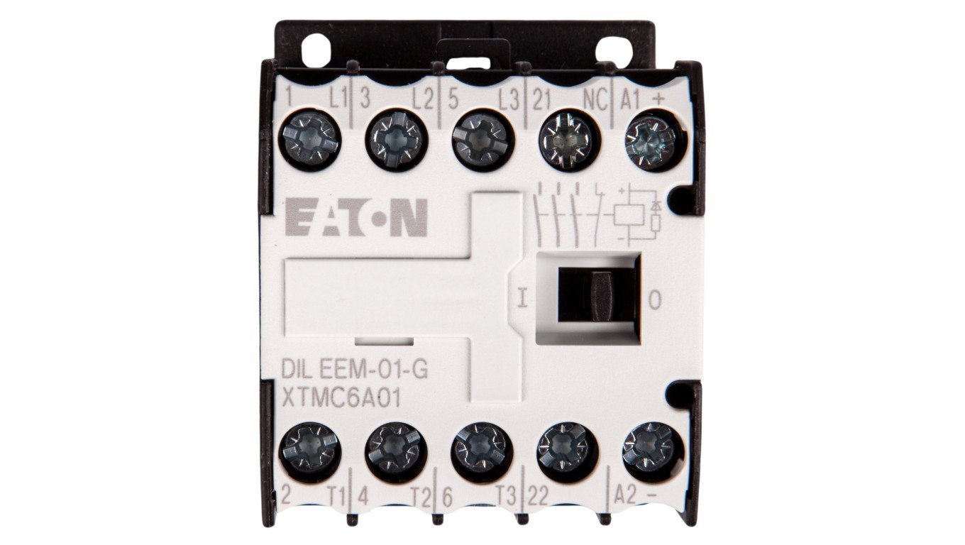 Stycznik mocy 6A 3P 24V DC 0Z 1R DILEEM-01-G(24VDC) 051650