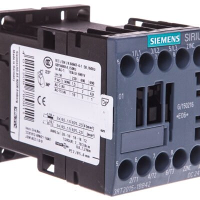 Stycznik mocy 7A 3P 24V DC 0Z 1R S00 3RT2015-1BB42