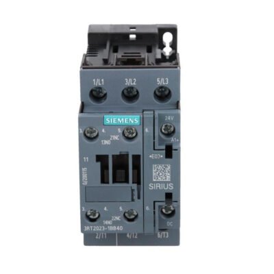 Stycznik mocy 9A 3P 24V DC 1Z 1R S0 3RT2023-1BB40