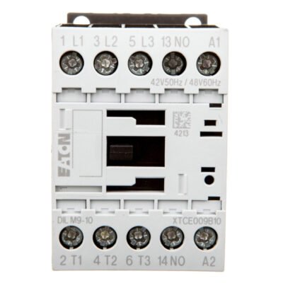 Stycznik mocy 9A 3Z 42VAC 1Z 0R DILM9-10(42V50HZ,48V60HZ) 276686