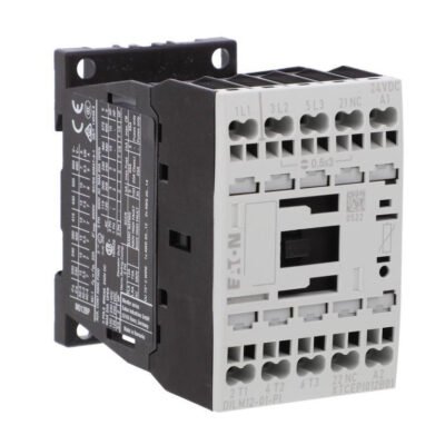 Stycznik mocy DILM12-01(24VDC)-PI DILM 3P 380 V 400 V 5.5 kW 1R 24 V DC Push-In 199248