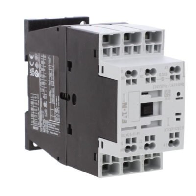 Stycznik mocy DILM25-11(230V50HZ,240V60HZ)-PI 3P 380 V 400 V 11 kW 1Z+1R 230 V AC Push-In 199284