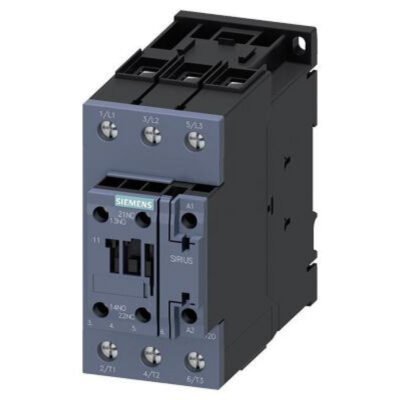 Stycznik mocy, AC-3e/AC-3, 41 A, 18,5 kW /400 V, 3-bieg., 230 V AC, 50/60 Hz, styki pomocnicze: 1 NO + 1 NC, zacisk3RT2035-1AL20
