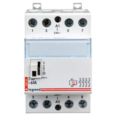 Stycznik modułowy 63A 4Z 0R 24V AC SM363 412512