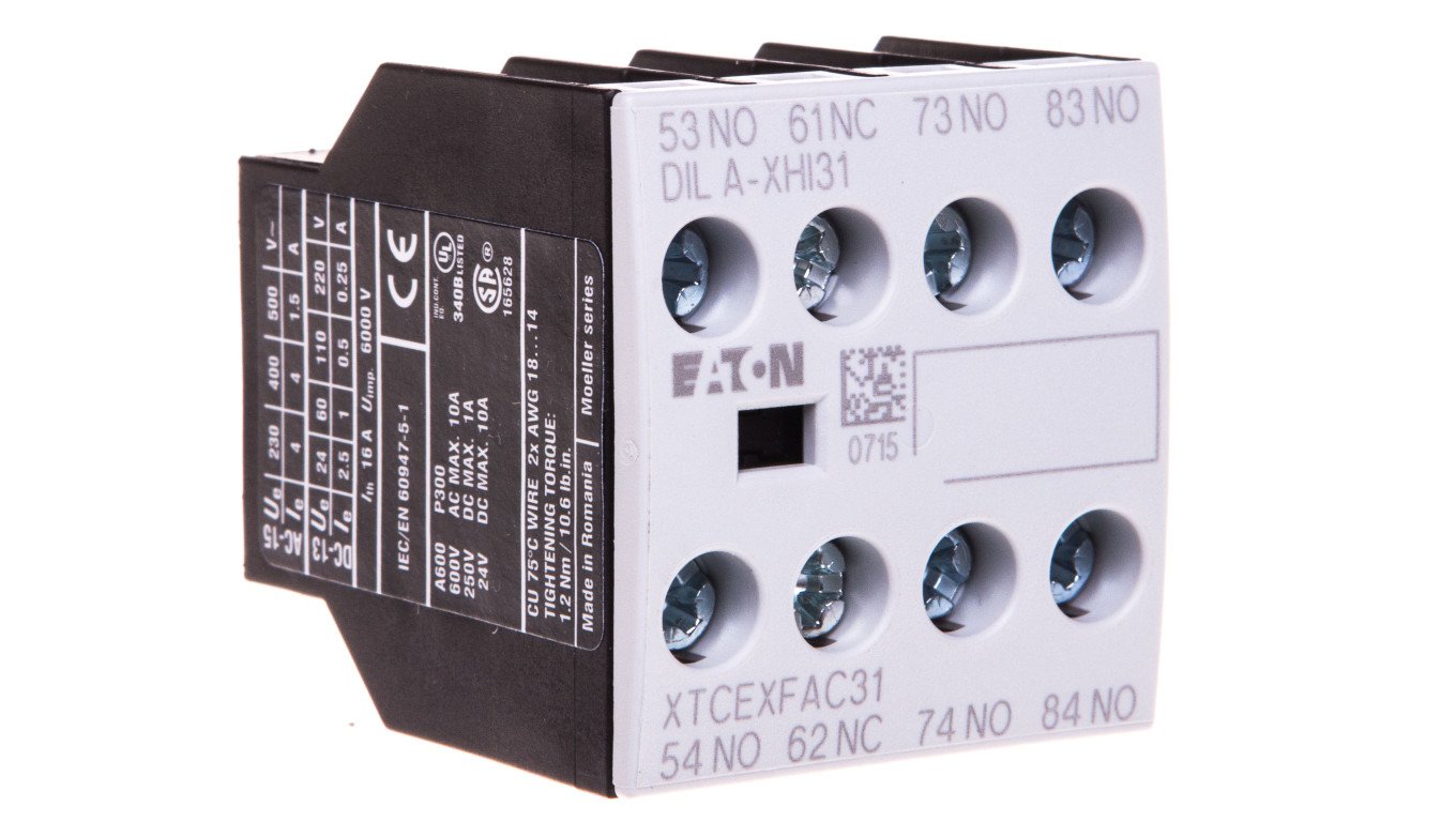 Styk pomocniczy 3Z 1R montaż czołowy DILA-XHI31 276427