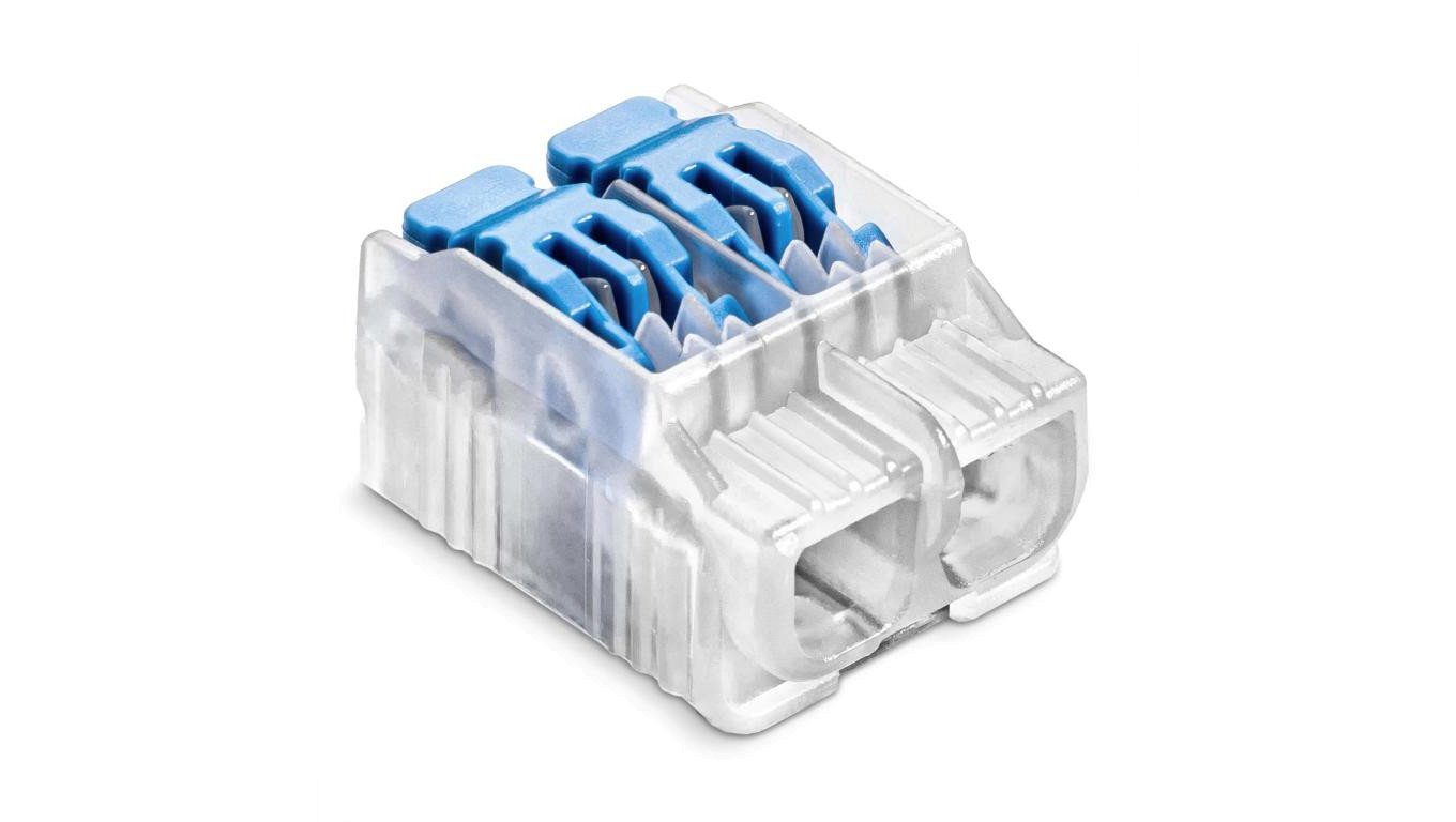 Szybkozłączka SCL2 B10 IDEALNA z dźwignią do linek i drutów 2-torowa 4mm 32A 450V 88001303 /10 szt./