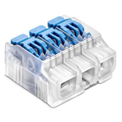 Szybkozłączka SCL3 B10 IDEALNA z dźwignią do linek i drutów 3-torowa 4mm 32A 450V 88001313 /10 szt./