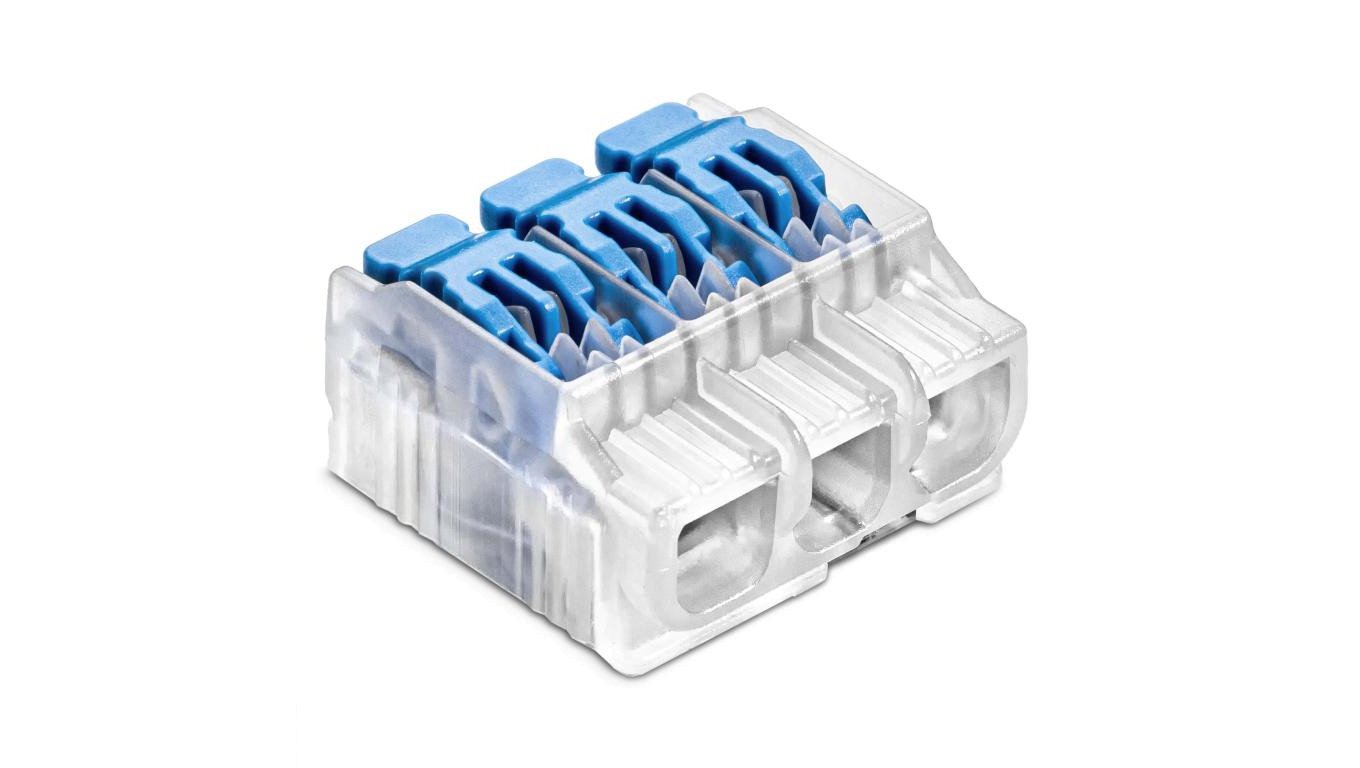 Szybkozłączka SCL3 B10 IDEALNA z dźwignią do linek i drutów 3-torowa 4mm 32A 450V 88001313 /10 szt./