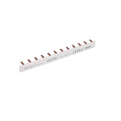 Szyna prądowa łączeniowa - sztyftowa 1-fazowa 63A 12 modułów 10 mm 81995006