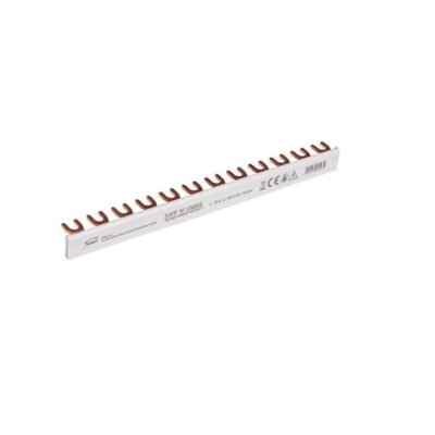 Szyna prądowa łączeniowa - widełkowa 1-fazowa 80A 12 modułów 16 mm 81993006