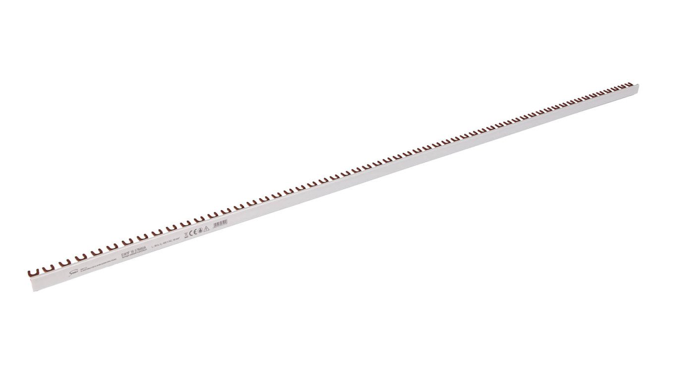 Szyna prądowa łączeniowa - widełkowa 1-fazowa 80A 57 modułów 16 mm 81993106