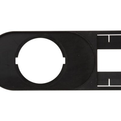 Tabliczka opisowa 75x30mm czarna prostokatna M22S-STDD-X 216394 /10szt./