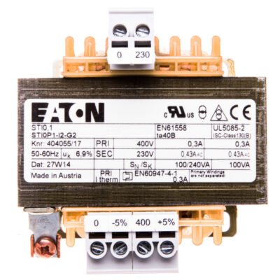 Transformator 1-fazowy 100VA 400/230V STI0,1(400/230) 046630