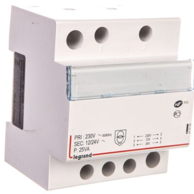 Transformator bezpieczeństwa modułowy TR325 230/12/24V 25VA 413096