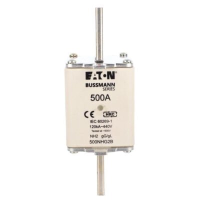 Wkładka NH2 500A 500V gL/gG podwójny wskaźnik 500NHG2B