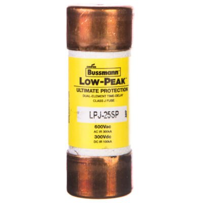 Wkładka bezpiecznikowa LOW-PEAK 21x57mm 3A CLASS J 600V zwłoczna LPJ-25SP