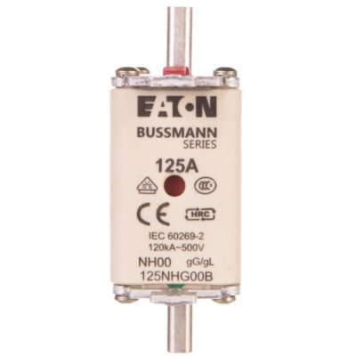 Wkładka bezpiecznikowa NH00 125A gL/gG 500V 125NHG00B