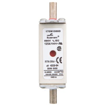 Wkładka bezpiecznikowa NH000 125A aR 690V 170M1568D