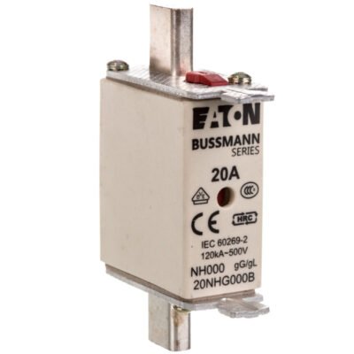 Wkładka bezpiecznikowa NH000 20A gL/gG 500V 20NHG000B