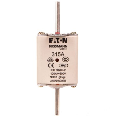 Wkładka bezpiecznikowa NH3 315A gL/gG 500V 315NHG03B