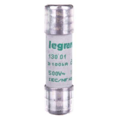 Wkładka bezpiecznikowa cylindryczna 10x38mm 1A aM 500V HPC 013001