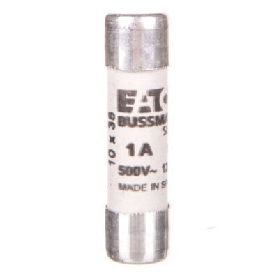 Wkładka bezpiecznikowa cylindryczna 10x38mm 1A gG 500V C10G1