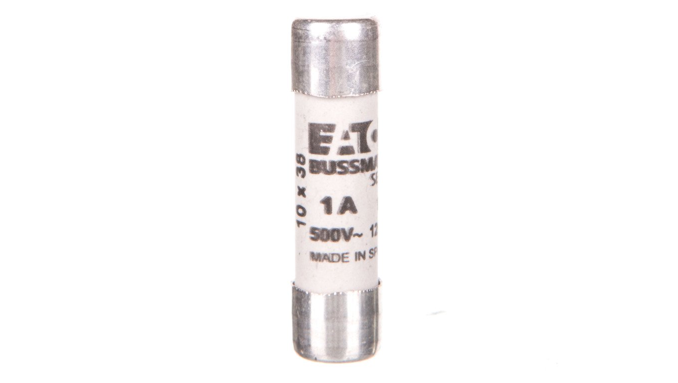 Wkładka bezpiecznikowa cylindryczna 10x38mm 1A gG 500V C10G1