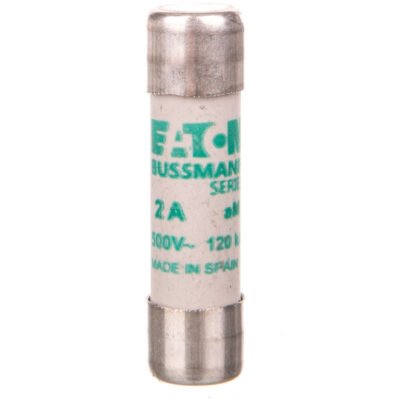 Wkładka bezpiecznikowa cylindryczna 10x38mm 2A aM 500V C10M2