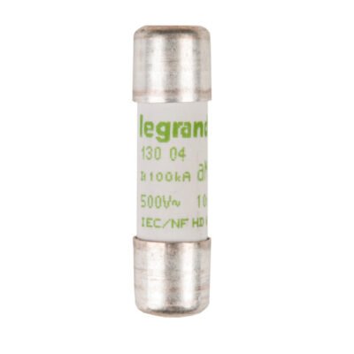 Wkładka bezpiecznikowa cylindryczna 10x38mm 4A aM 400V HPC 013004