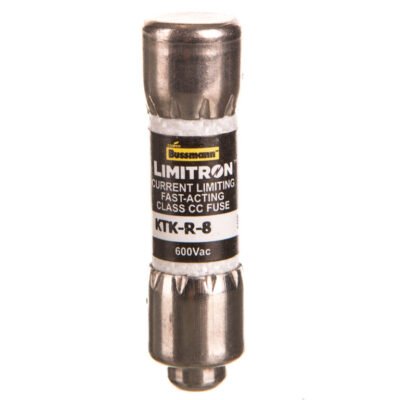 Wkładka bezpiecznikowa cylindryczna 10x38mm 8A 600V AC, Limitron, Klasa CC KTK-R-8