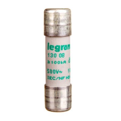 Wkładka bezpiecznikowa cylindryczna 10x38mm 8A aM 500V HPC 013008