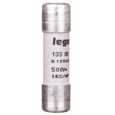 Wkładka bezpiecznikowa cylindryczna 10x38mm 8A gL 500V HPC 013308