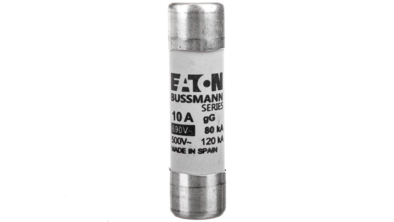 Wkładka bezpiecznikowa cylindryczna 14x51mm 10A gL/gG 690V C14G10