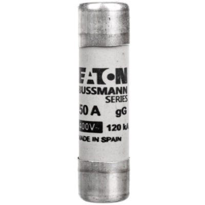 Wkładka bezpiecznikowa cylindryczna 14x51mm 50A gL/gG 400V C14G50