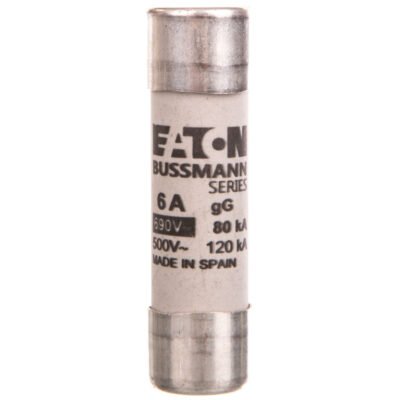 Wkładka bezpiecznikowa cylindryczna 14x51mm 6A gL/gG 690V C14G6