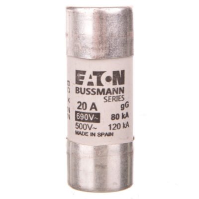 Wkładka bezpiecznikowa cylindryczna 22x58mm 20A gL/gG 690V C22G20