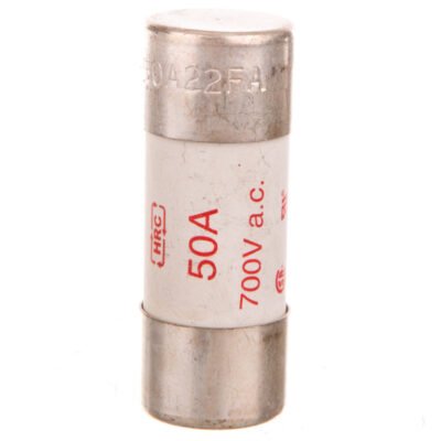 Wkładka bezpiecznikowa cylindryczna 22x58mm 50A aR 700V do półprzewodników FWP-50A22F