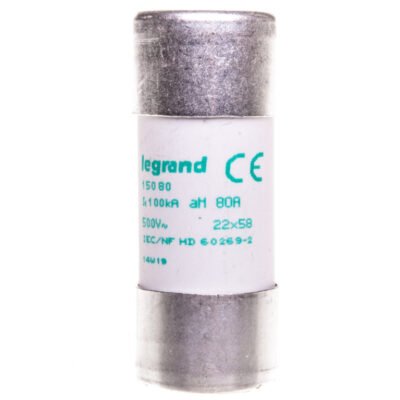 Wkładka bezpiecznikowa cylindryczna 22x58mm 80A aM HPC 015080