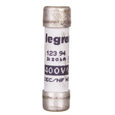 Wkładka bezpiecznikowa cylindryczna 8,5x31,5mm 0,5A gG 400V 012394