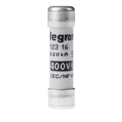 Wkładka bezpiecznikowa cylindryczna 8,5x31,5mm 16A gG 400V 012316