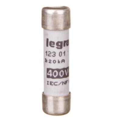 Wkładka bezpiecznikowa cylindryczna 8,5x31,5mm 1A gG 400V 012301