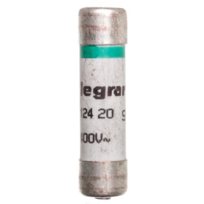 Wkładka bezpiecznikowa cylindryczna 8,5x31,5mm 20A 400V /z sygnalizacją/ 012420